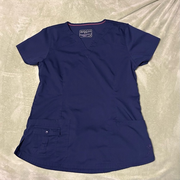 Ergo Scrubs, Women’s size Medium, Navy Blue - Picture 2 of 7